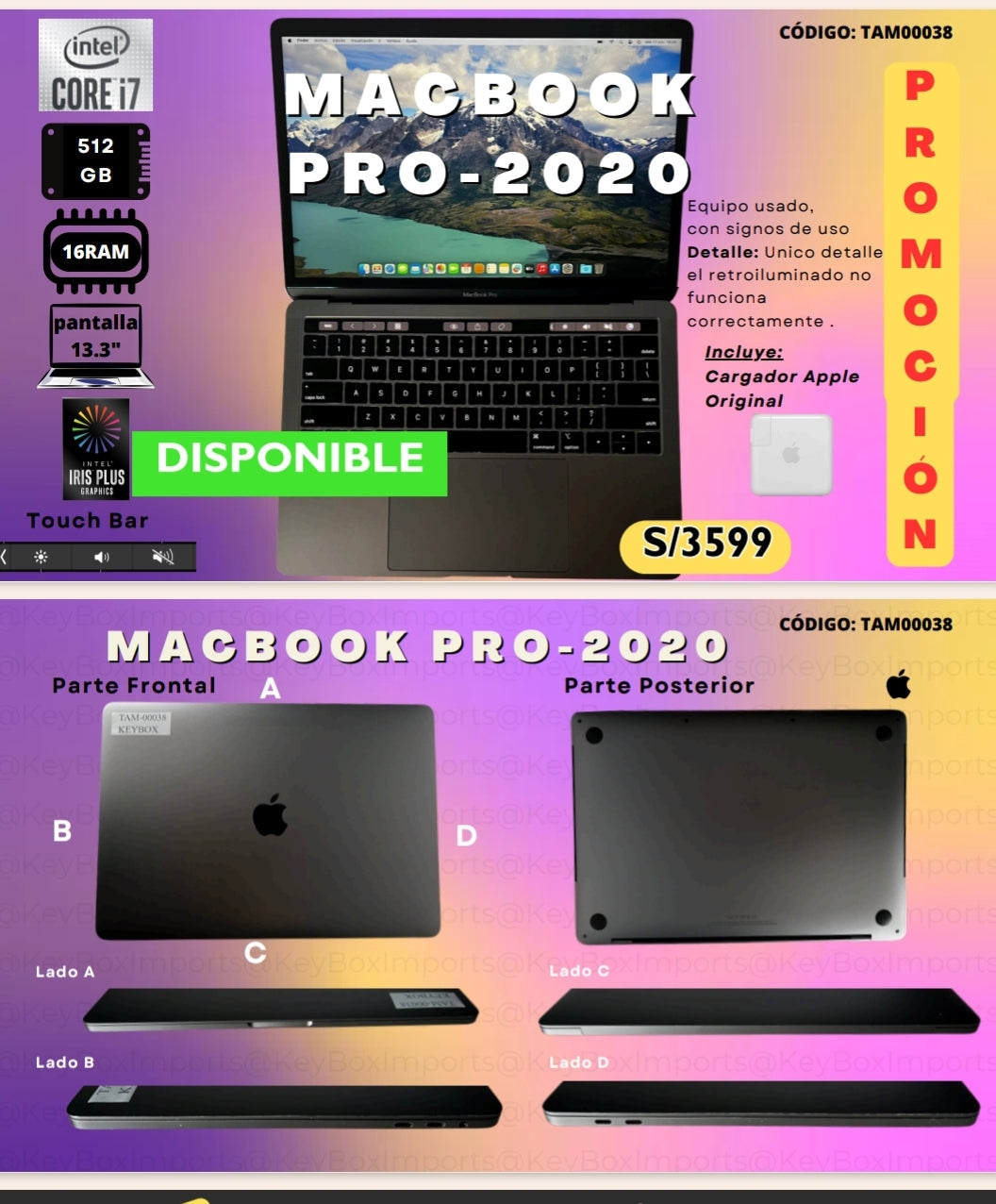 MacBook Air 13 pulgadas 2020